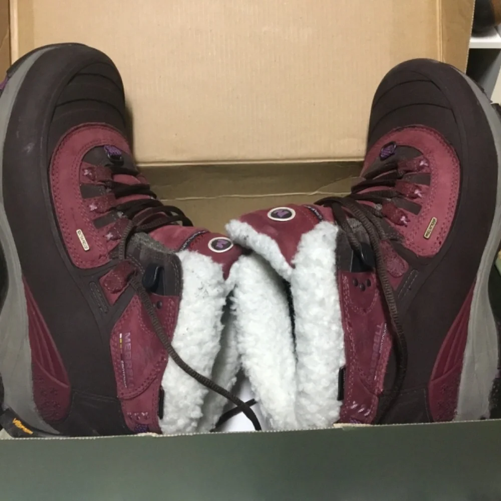 Merrell Women's Winter Boots - Brown and Purple - Picture 3 of 9